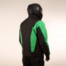 куртка снегоходчика зеленая зад