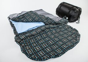 Спальник-одеяло СН 3 (трехслойный с наголовником) Ш-75 см